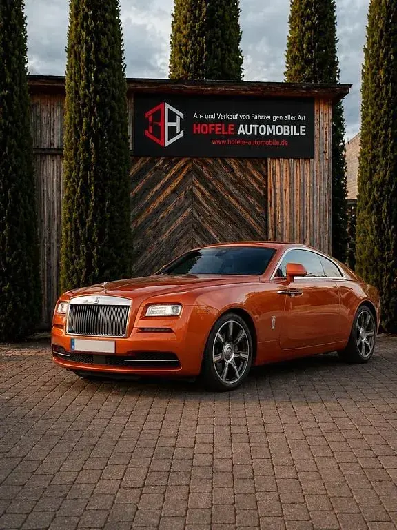 Gebraucht Rolls Royce Wraith 632 PS (464 kW) 2017 Orange Coupé