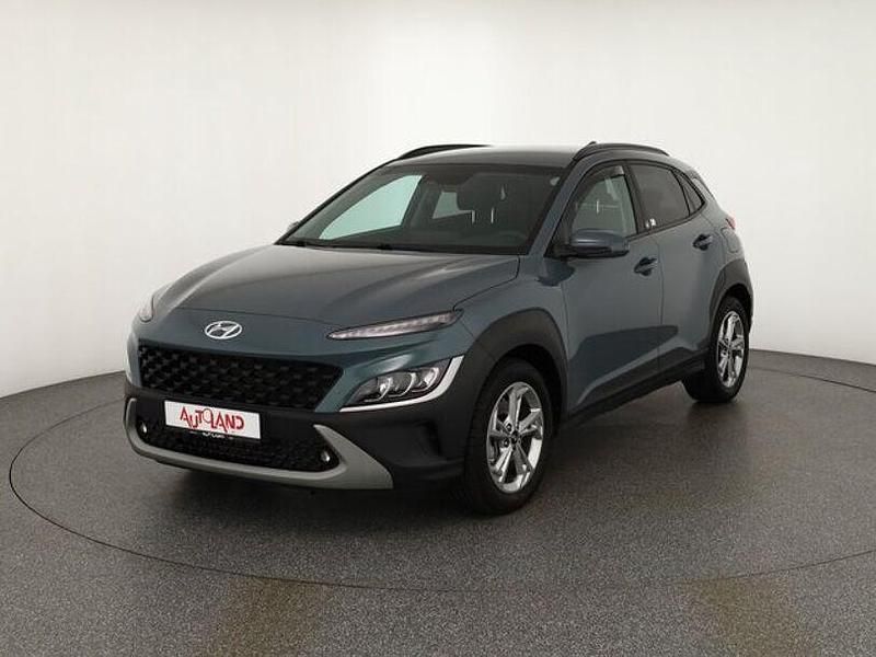 Blau Gebraucht 2022 Hyundai Kona Edition 30+ SUV | 20.990 € (Etwas zu teuer) - Bild 1/4