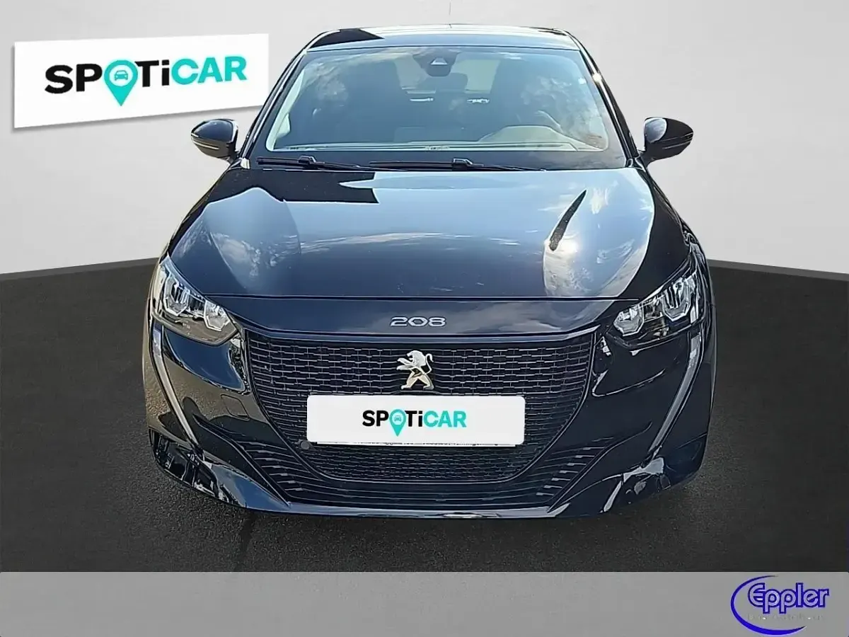 Gebraucht Peugeot e-208 Active 100 kW (136 PS) 2022 Schwarz Kleinwagen