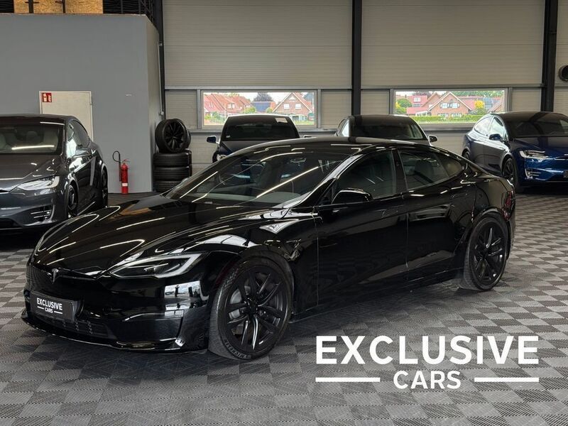 Schwarz Gebraucht 2023 Tesla Model S Limousine | 71.950 € (Etwas zu teuer) - Bild 1/4