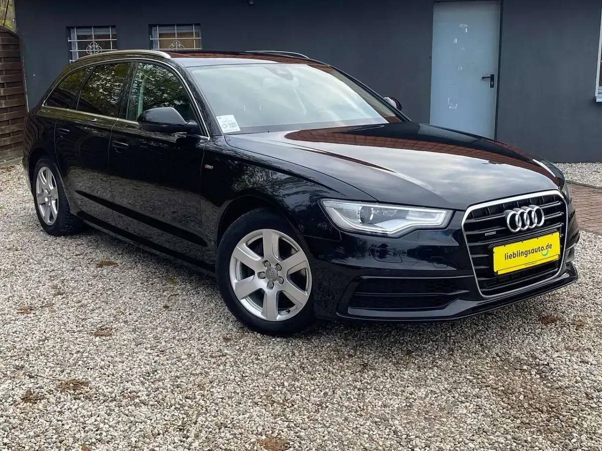 Gebraucht Audi A6 S-Line 204 PS (150 kW) 2013 Phantomschwarz perleffekt Kombi