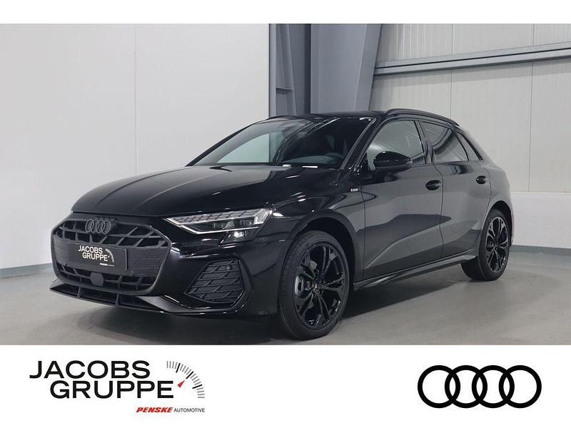 Mythosschwarz Neu 2025 Audi A3 Sportback S-Line Limousine | 37.970 € (Guter Preis) - Bild 1/4