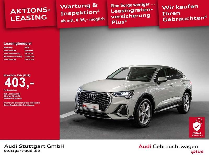 Silber Gebraucht 2024 Audi Q3 Sportback S-Line SUV | 41.940 € (Fairer Preis) - Bild 1/2