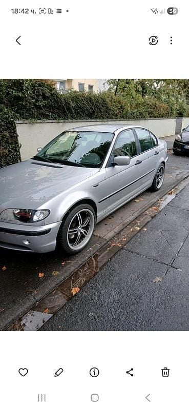 Grau Gebraucht 2004 BMW 320 Limousine | 1.900 € (Superpreis) - Bild 1/4