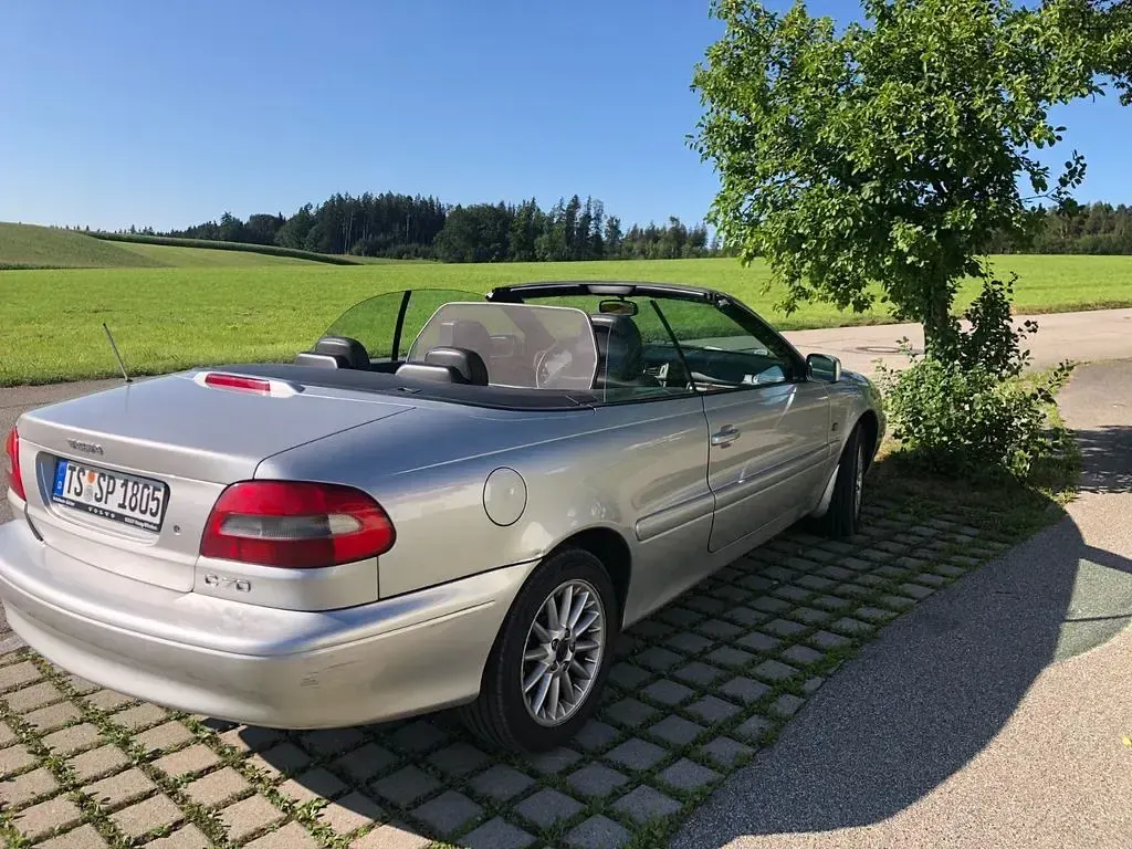 Używany Volvo C70 163 KM (119 kW) 2001 Srebrny Kabriolet