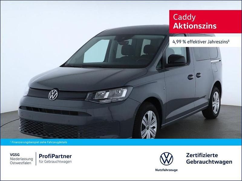 Grau (pure grey (grau)) Gebraucht 2025 VW Caddy Van / Kleinbus | 28.850 € - Bild 1/4