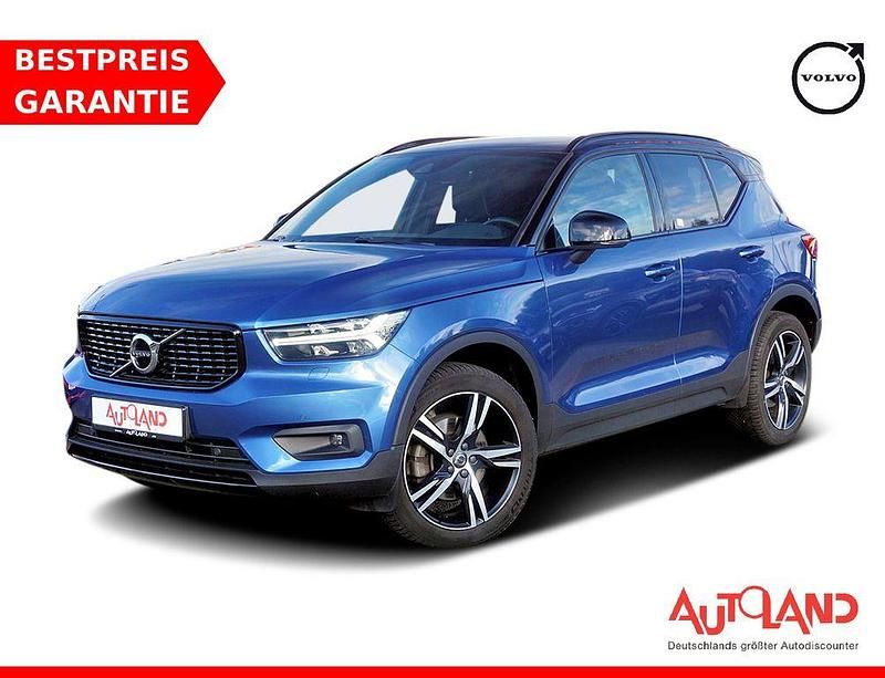 Blau Gebraucht 2021 Volvo XC40 R-Design SUV | 31.990 € (Fairer Preis) - Bild 1/4