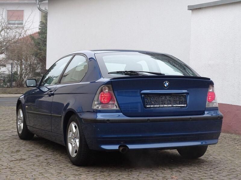 Gebraucht BMW 316 Compact Advantage 116 PS (85 kW) 2003 Blau Kleinwagen