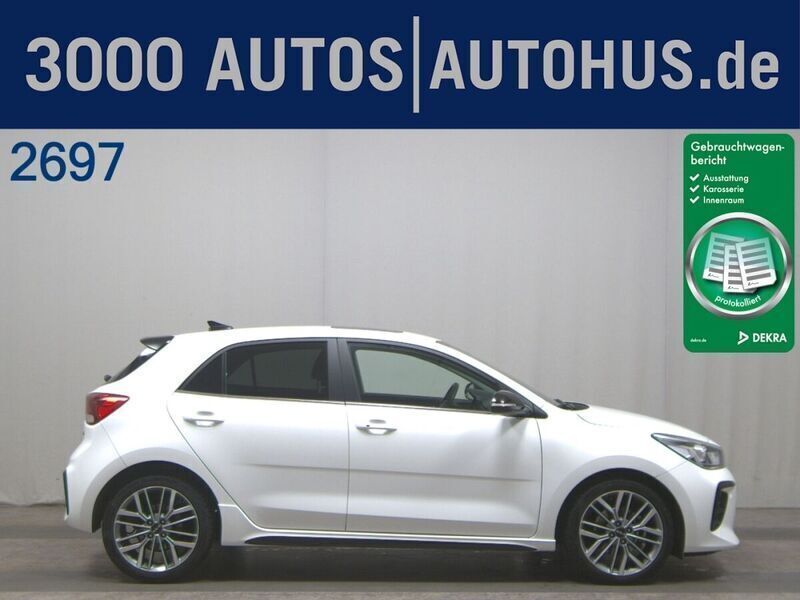 Weiss Gebraucht 2023 Kia Rio GT-Line Limousine | 17.480 € (Superpreis) - Bild 1/4