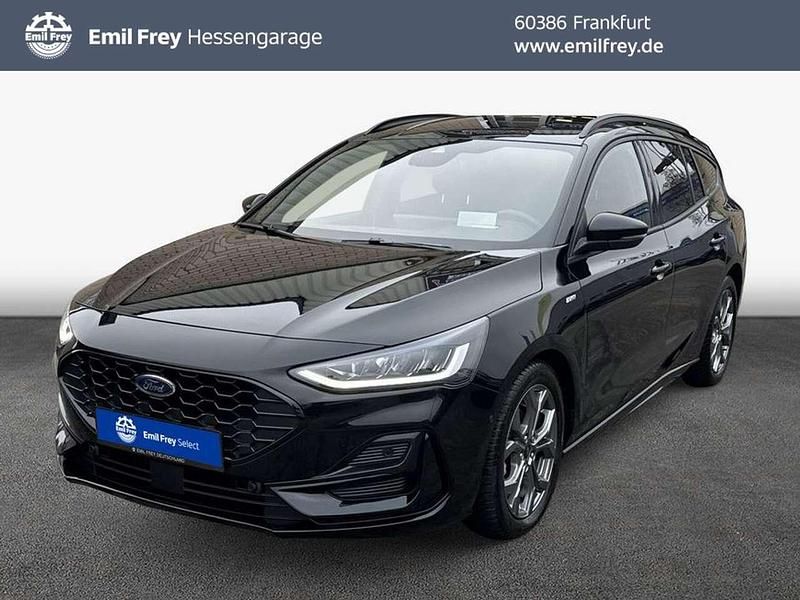Agate black metallic Gebraucht 2023 Ford Focus ST-Line X Kombi | 20.950 € (Guter Preis) - Bild 1/4