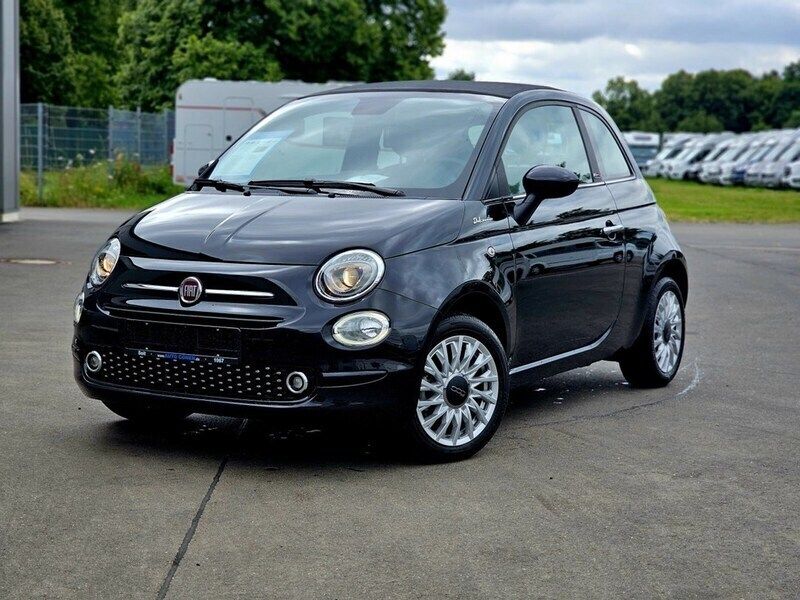 Vesuvio schwarz (schwarz) Gebraucht 2022 Fiat 500C Dolcevita Cabrio | 18.480 € (Teuer) - Bild 1/4