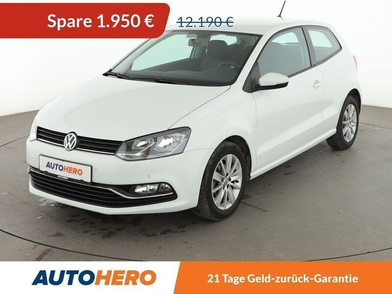 Weiß Gebraucht 2017 VW Polo Comfortline Kleinwagen | 9.820 € (Guter Preis) - Bild 1/3