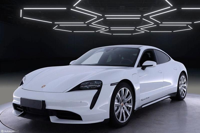Weiß Gebraucht 2020 Porsche Taycan Turbo Limousine | 64.900 € (Guter Preis) - Bild 1/4