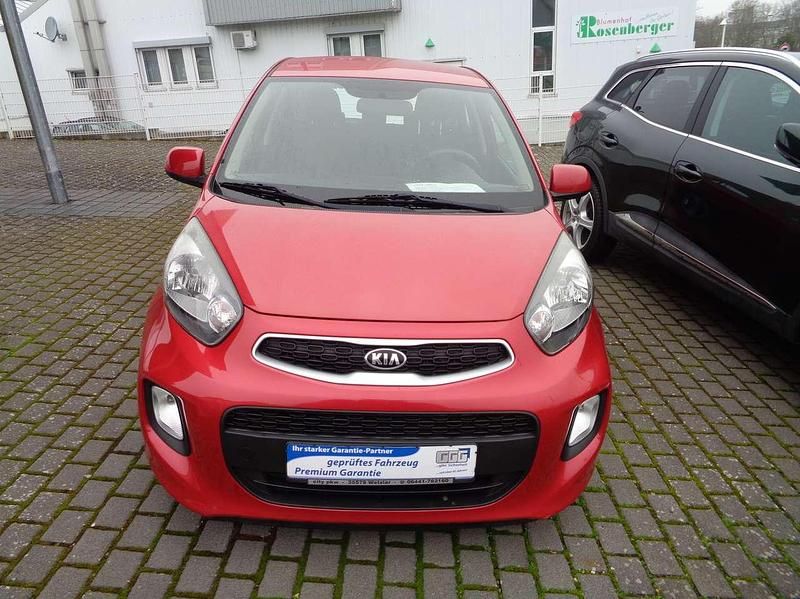 Gebraucht Kia Picanto Edition 7 69 PS (50 kW) 2017 Signalrot met. Kleinwagen