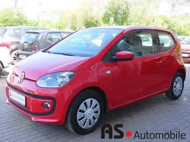 Gebraucht VW up! Highline 75 PS (55 kW) 2012 Rot Kleinwagen