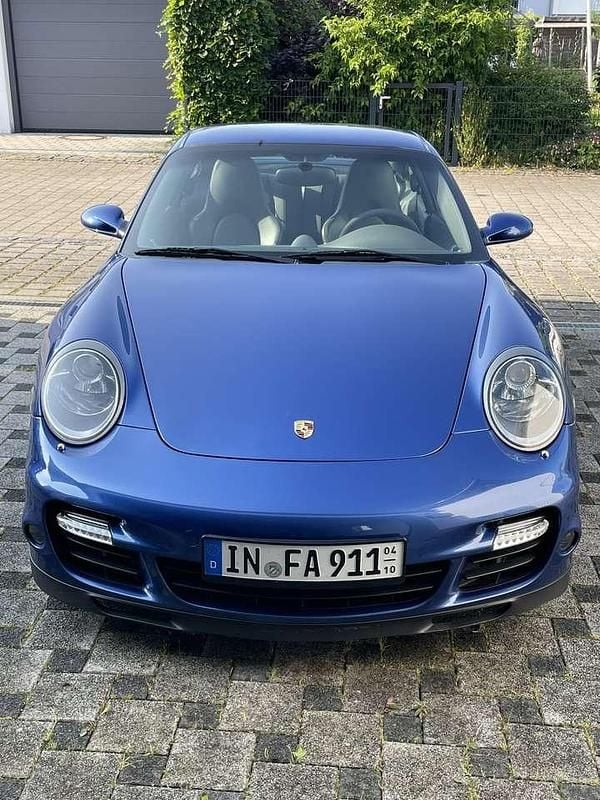Blau Gebraucht 2007 Porsche 911 Turbo Coupé | 95.000 € (Superpreis) - Bild 1/4