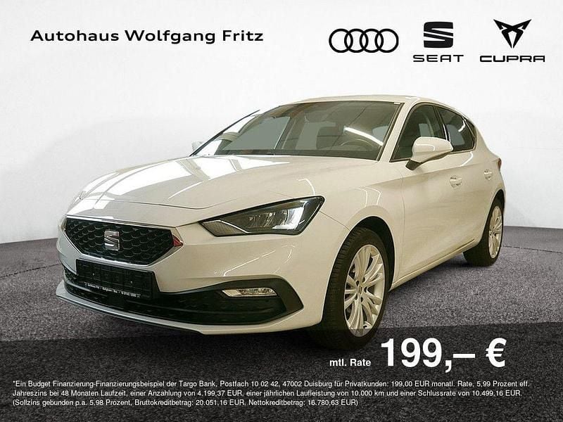 Gebraucht Seat Leon Style 110 PS (80 kW) 2024 Weiß Limousine