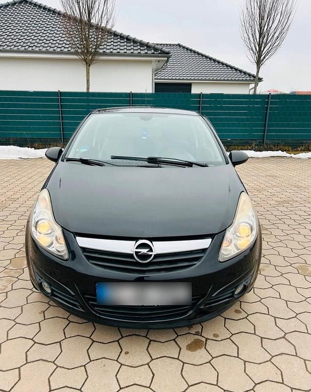 Gebraucht Opel Corsa 80 PS (58 kW) 2010 Schwarz Kleinwagen
