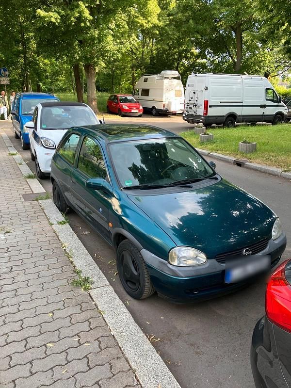 Gebraucht Opel Corsa 1998 Grün Kleinwagen