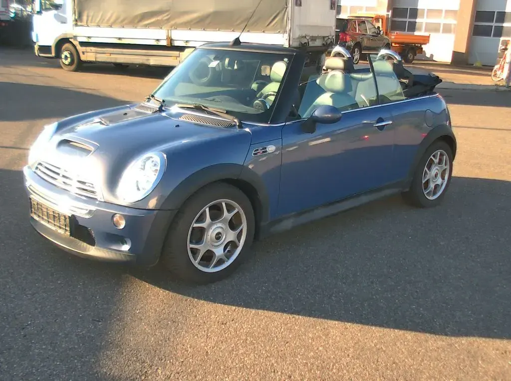 Gebraucht Mini Cooper S Cabriolet 170 PS (125 kW) 2005 Blau Cabrio