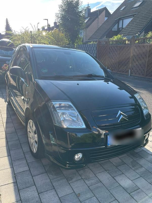 Schwarz Gebraucht 2005 Citroën C2 VTR Sport Kleinwagen | 2.455 € (Fairer Preis) - Bild 1/4