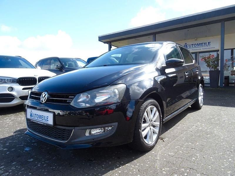 Gebraucht VW Polo Style 69 PS (50 kW) 2011 Schwarz Kleinwagen
