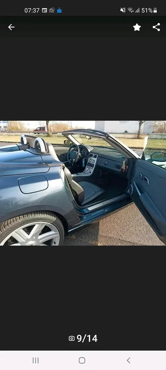 Gebraucht Chrysler Crossfire 218 PS (160 kW) 2006 Grau Cabrio