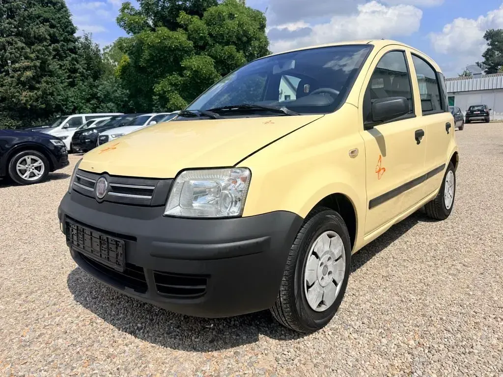Gebraucht Fiat Panda Active 54 PS (39 kW) 2009 Gelb Kleinwagen