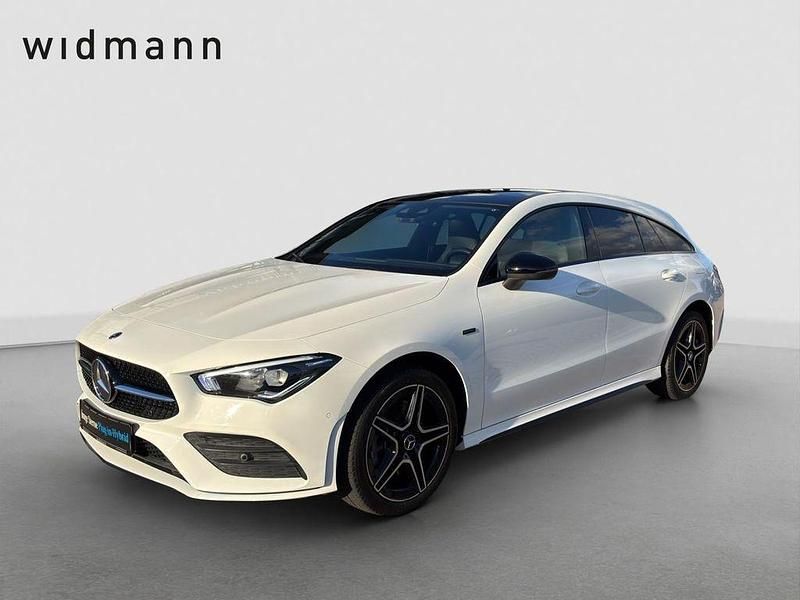 Unilack polarweiß Gebraucht 2020 Mercedes CLA250e Shooting Brake AMG Kombi | 27.850 € (Fairer Preis) - Bild 1/4