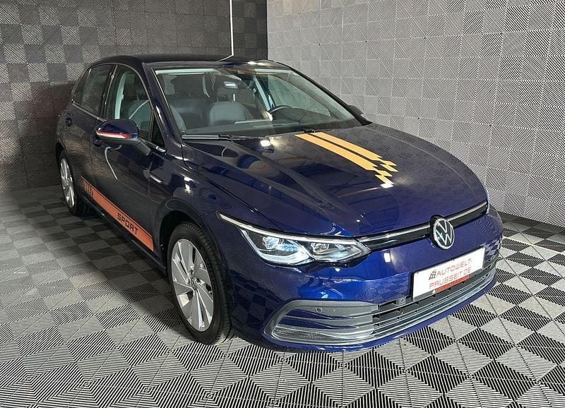 Gebraucht VW Golf VIII Style 131 PS (96 kW) 2020 Blau Limousine
