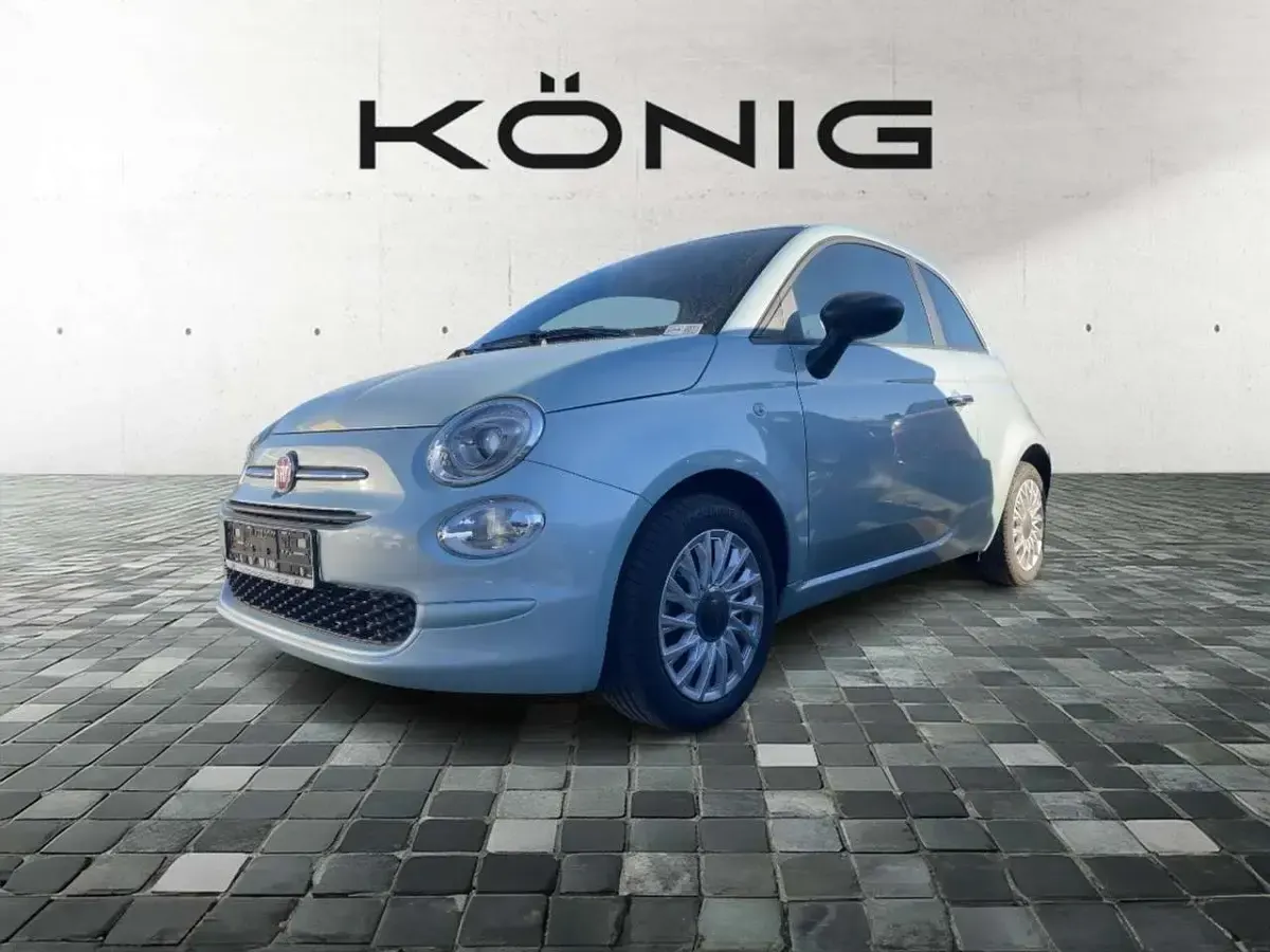 Gebraucht Fiat 500 Basis 69 PS (50 kW) 2023 Tau grün (grün) Kleinwagen