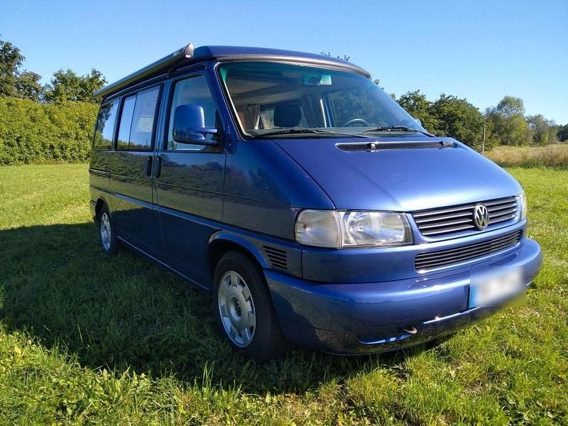 Blau Gebraucht 1997 VW T4 California Van | 16.250 € (Teuer) - Bild 1/4