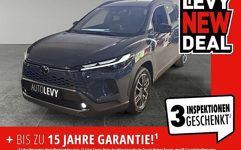 Massive grey metallic Neu 2025 Toyota Corolla Cross SUV | 37.119 € (Etwas zu teuer) - Bild 1/4