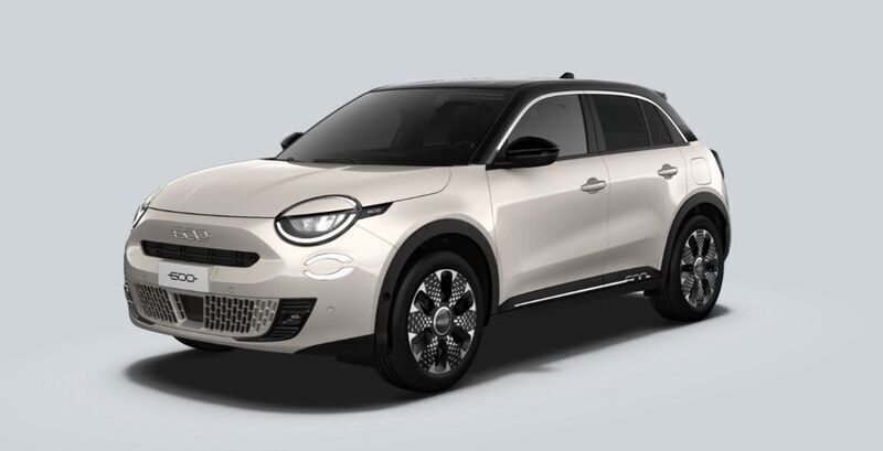 Blau Neu 2024 Fiat 600 La Prima SUV | 32.940 € (Etwas zu teuer) - Bild 1/4