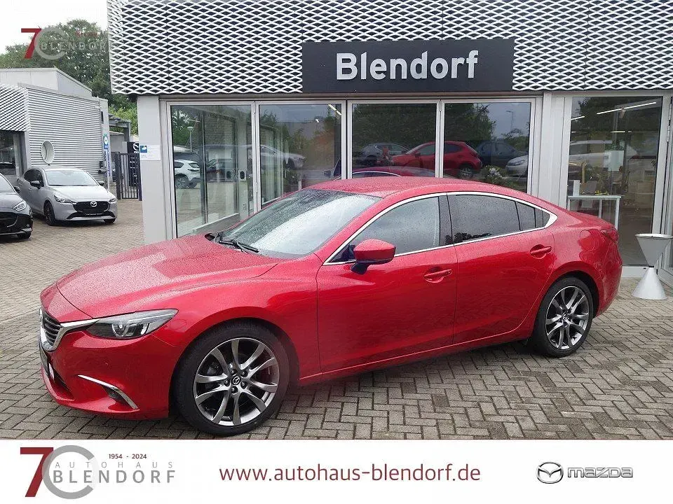 Gebraucht Mazda 6 Sports-Line 165 PS (121 kW) 2018 Rubinrot metallic Limousine