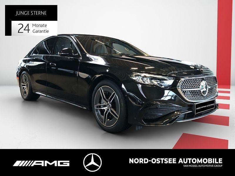 Gebraucht Mercedes E220 AMG 197 PS (144 kW) 2025 Metalliclack obsidianschwarz Limousine