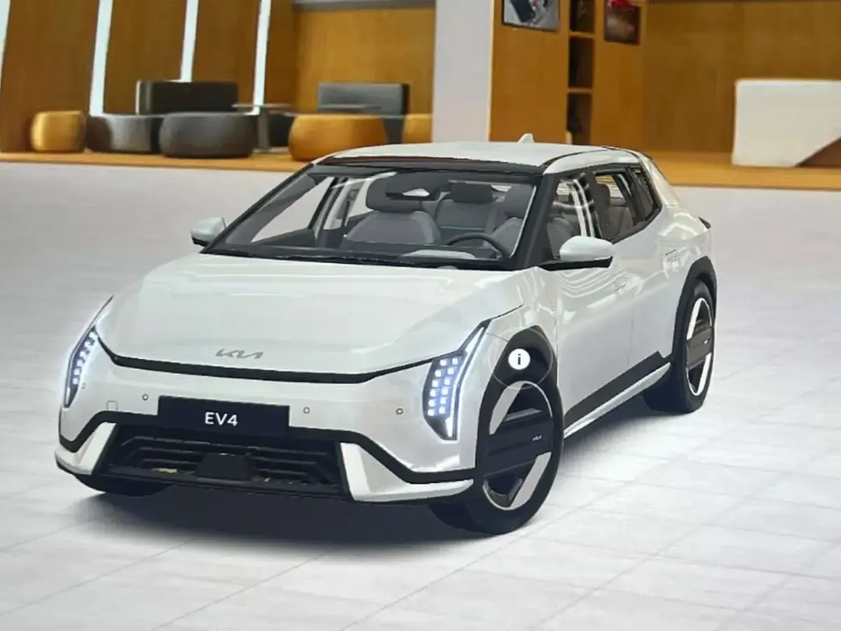 Neu Kia EV4 Earth 150 kW (204 PS) 2025 Weiß Kleinwagen