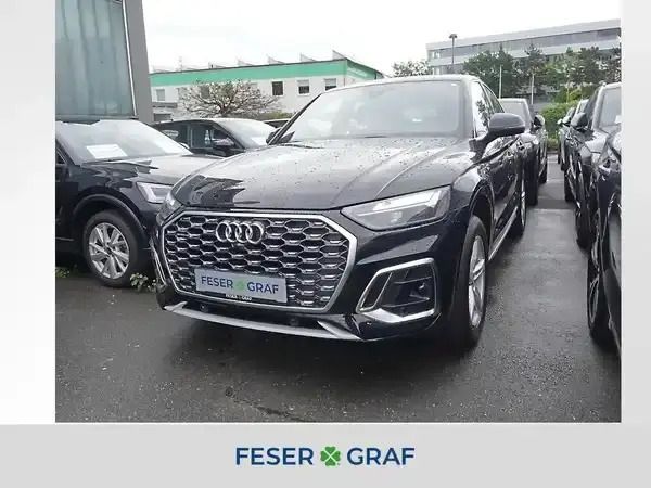 Mythosschwarz metallic Gebraucht 2024 Audi Q5 S-Line SUV | 46.820 € (Fairer Preis) - Bild 1/4