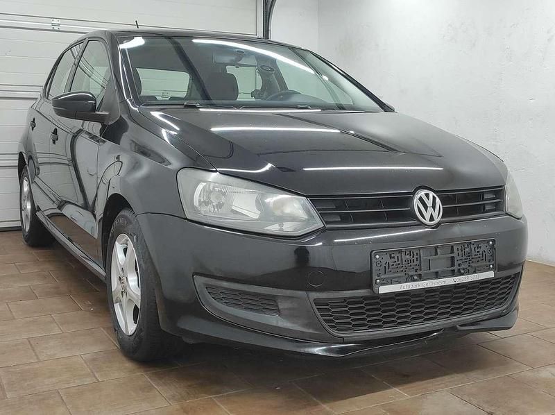 Gebraucht VW Polo Trendline 69 PS (50 kW) 2010 Schwarz Kleinwagen