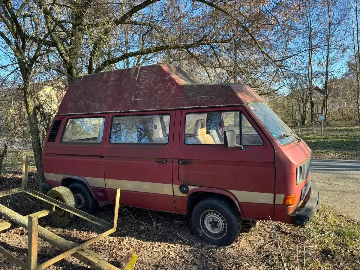 Gebraucht VW T3 95 PS (69 kW) 1987 Rot Van