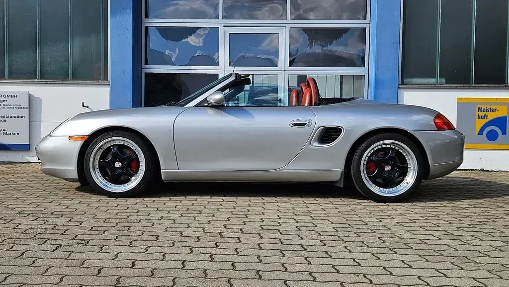 Gebraucht Porsche Boxster 204 PS (150 kW) 1998 Silber Cabrio