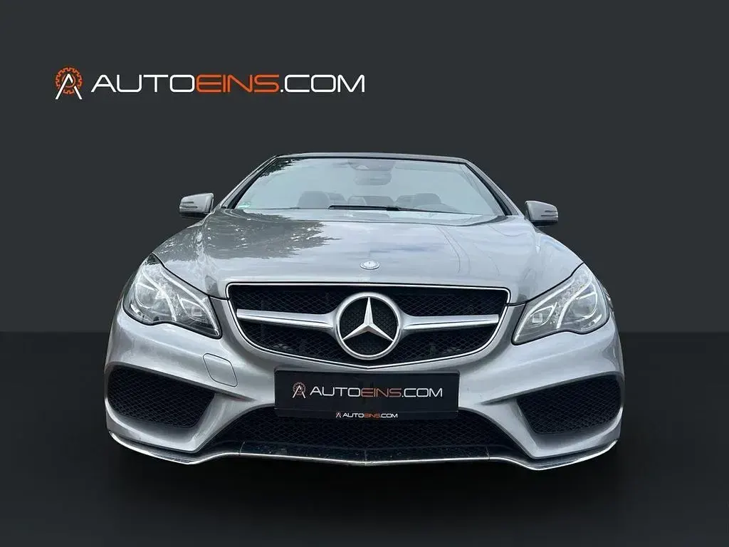 Gebraucht Mercedes E300 AMG line 252 PS (185 kW) 2014 Silber Cabrio