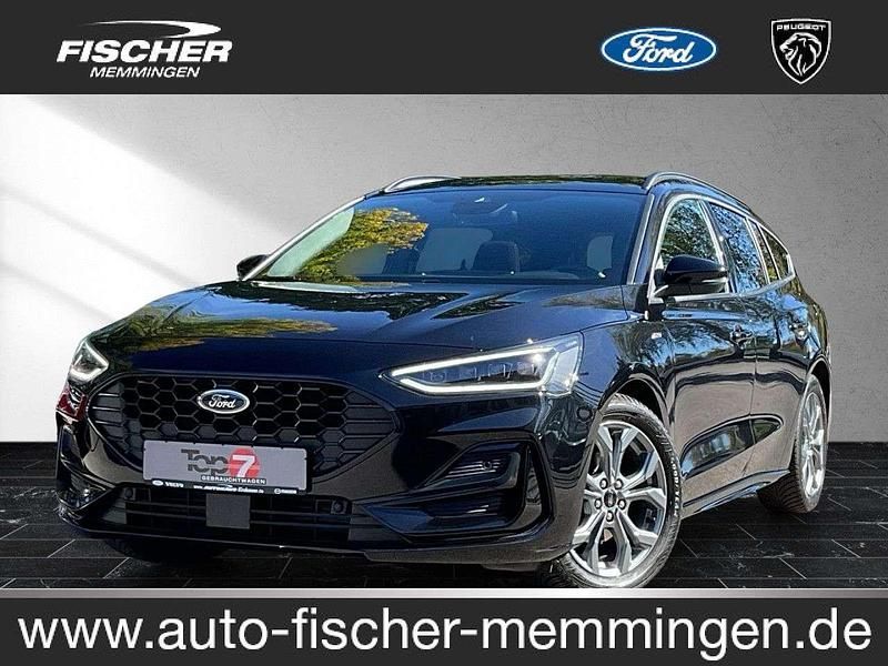 Obsidianschwarz (schwarz) Gebraucht 2023 Ford Focus ST-Line Kombi | 25.400 € (Fairer Preis) - Bild 1/4