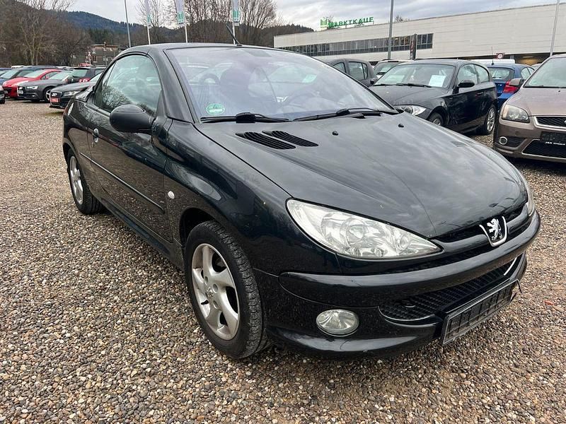 Gebraucht Peugeot 206 CC Platinum 109 PS (80 kW) 2003 Schwarz Cabrio