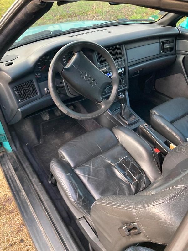 Gebraucht Audi Cabriolet 150 PS (110 kW) 1996 Grün Cabrio