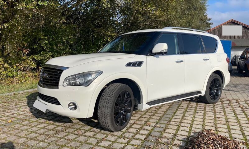 Weiß Gebraucht 2013 Infiniti QX56 SUV | 16.500 € - Bild 1/4
