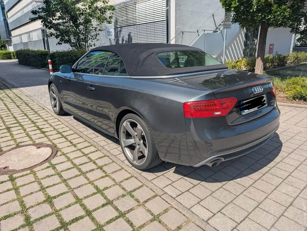 Gebraucht Audi A5 Cabriolet S-Line 245 PS (180 kW) 2015 Grau Cabrio