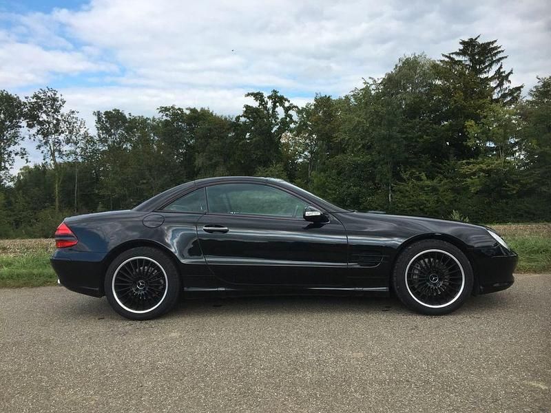Gebraucht Mercedes SL500 306 PS (225 kW) 2002 Schwarz Cabrio