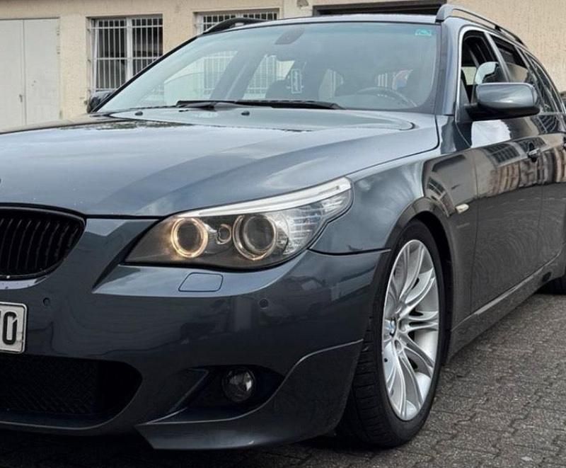 Grau Gebraucht 2008 BMW 525 M Sport Kombi | 3.900 € (Superpreis) - Bild 1/4