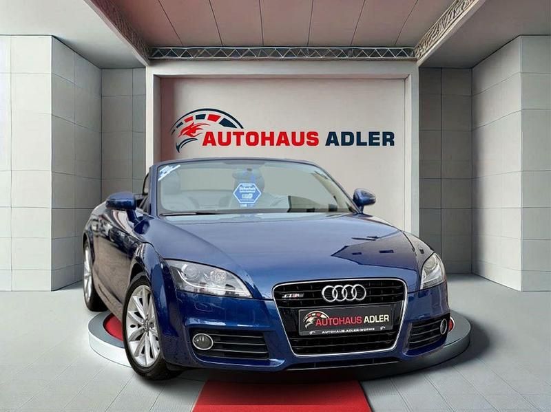 Blau Gebraucht 2014 Audi TT Roadster Design Cabrio | 16.990 € (Fairer Preis) - Bild 1/4